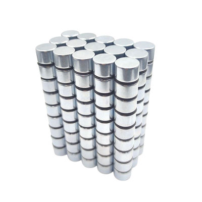 comprar Magnetos de discos de terras raras de ferro-boro de neodímio N48 com revestimento de zinco online manufacture