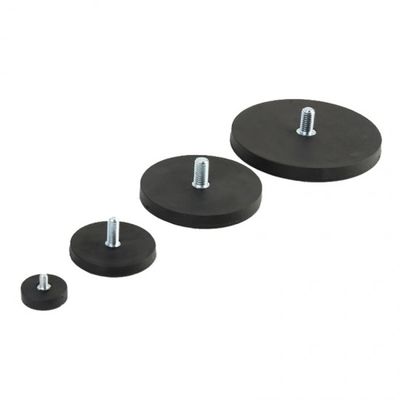 주문 OEM 고무 코팅 네오디미엄 자석 NdFeB 반 슬리프 사용자 정의 크기 online manufacture