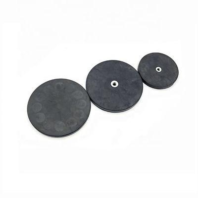 comprare Magnete di rivestimento in gomma a forza di trazione Magnetico in colore nero online manufacture