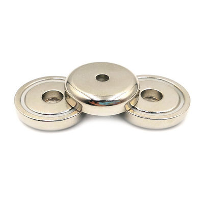 comprare NdFeB Pot di montaggio Magnete di neodimio Disco Magnete permanente online manufacture