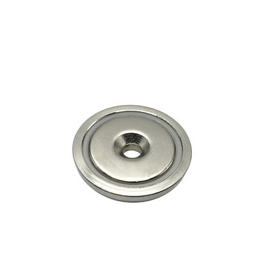 주문 ODM N52 네오디미움 둥근 컵 자석 디스크 모양 니켈 코팅 online manufacture