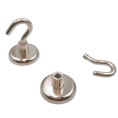comprar Ganchos de ferramentas magnéticas de terras raras com revestimento de níquel para porta de metal online manufacture