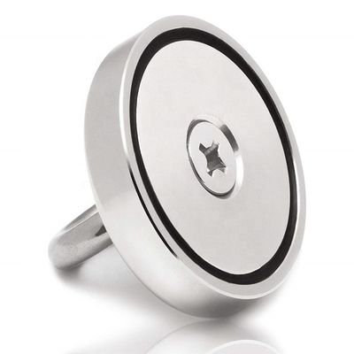 Mua Một mặt Neodymium Eyebolt nam châm NdFeB đánh cá với lỗ chống chìm online manufacture